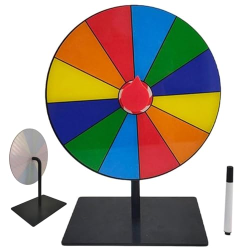 Spinnrad, 8 -Zoll- und 12 Slots Spin des Radspiels mit Stand & Marker für Messen, Karnevale, Partys, Märkte lehren Requisiten. Spinnrad, 8 -Zoll- und 12 Slots Spin des Radspiels mit Stand & Marker für Messen, Karnevale, Partys, Märkte lehren Requisiten. von Jorzer