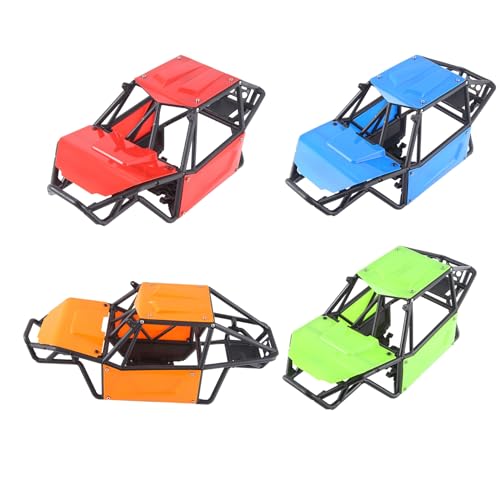 Joselin 4-Teiliges Nylon-Rock-Chassis-Karosserie-Kit für 1/10 RC Crawler Car für Axial SCX10 II 90046 UTB10 Capra von Joselin