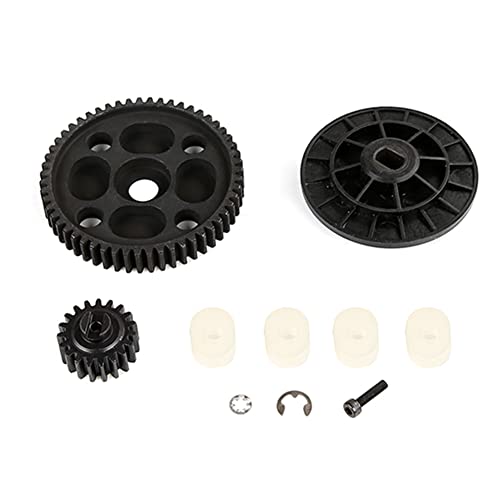 Josenidny GeläNdewagen Hohes Drehmoment Spur 55T / 19T Metallgetriebe Satz Passend für 1/5 BAHA ROVAN KM Baja 5B 5T 5SC Spielteile von Josenidny