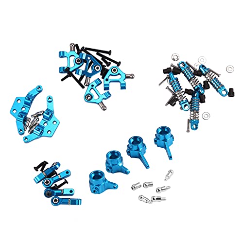 Josenidny Upgrade-Teile, komplettes Set, Metall, Stoßdämpfer für 1/28 K969 P929 P939 K979 K989 K999 RC Autoteile, Blau von Josenidny