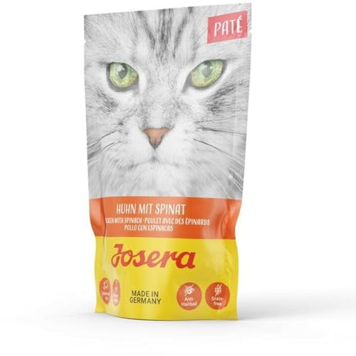 Josera Cat Paté Huhn mit Spinat 85g (Menge: 16 je Bestelleinheit) von Josera