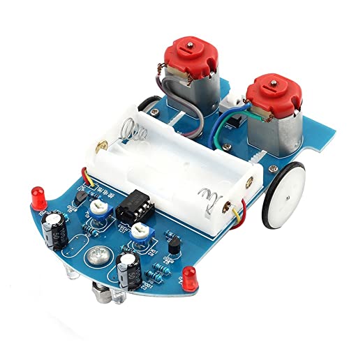 Joskeijky 1Set Übungslöten Lernelektronik-Kit Smart Car Project Kits Track Following RCar DIY Kit DIY Electronic Kit von Joskeijky