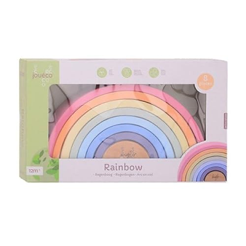 Joueco Houten Regenboog, 8dlg. von Jouéco