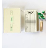 Luxury Yatzy Dice Game Set - Classic Family & Party Game von Journey of Something