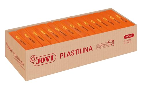 Jovi Box aus Knetmasse, 15 Tabletten, 350 g, Orange (7204) Jovi Box aus Knetmasse, 15 Tabletten, 350 g, Orange (7204) von Jovi