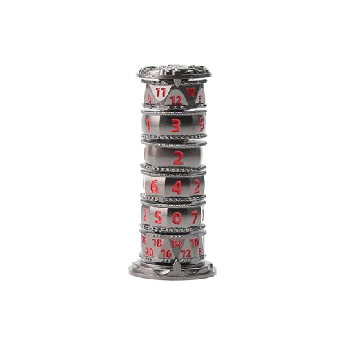 Jowenia Pagoda Dice Spinner 7-in-1 Metall-Würfelturm von Jowenia