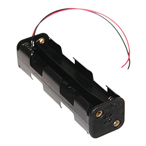 Joy-Button 1x 8er Batteriefach Akkufach Batteriehalter Batterieblock Stromversorgung für 8X AA LR6 Batterien Akku Spannungsversorgung Neu von Joy-Button