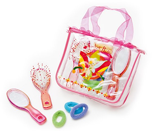 Joy Toy 66224 - Reisetäschchen "Fairies" mit Spiegel, Haarbürste und Zöpfchenhalter von Joytoy