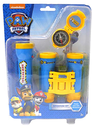 Joy Toy Patrol 1512093 Adventureset, Fernglas, Kompass und Taschenlampe, bunt von Joytoy