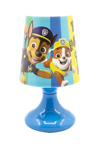 Joy Toy - Paw Patrol LED Mini Lampenschirm (batteriebetrieben) 10x10x19 cm in attraktiver Geschenkpackung, Bianco von Joytoy