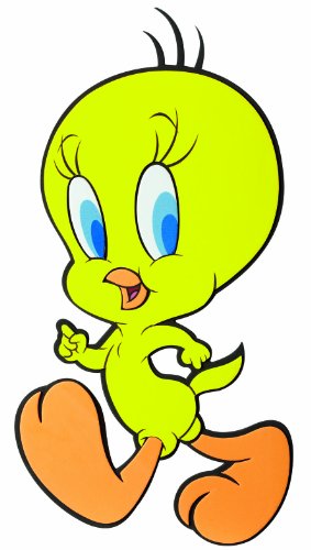 Joytoy Tweety 041061 - Wanddeko aus Kunststoff, groß 47 x 34 cm von Joytoy