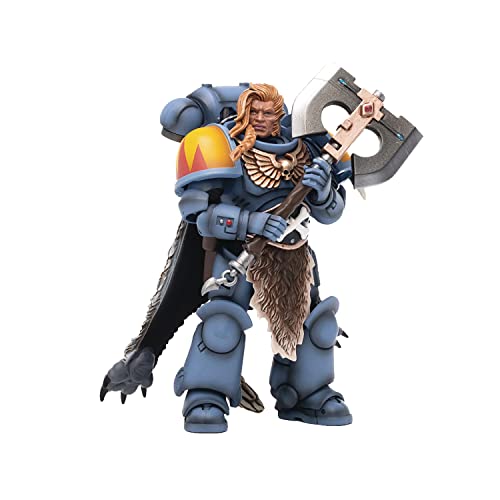 Dark Source Trading - Joytoy Warhammer 40,000 Space Wolves Claw Pack Logan Ghostwolf 1/18 Figure (Net) von JoyToy