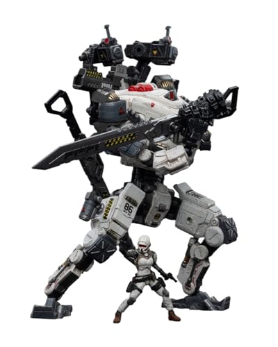 JoyToy Mechaverse God of War 86 White Mecha and Pilot Steel Bone Series Scale 1/25 JT0593 von JOYTOY