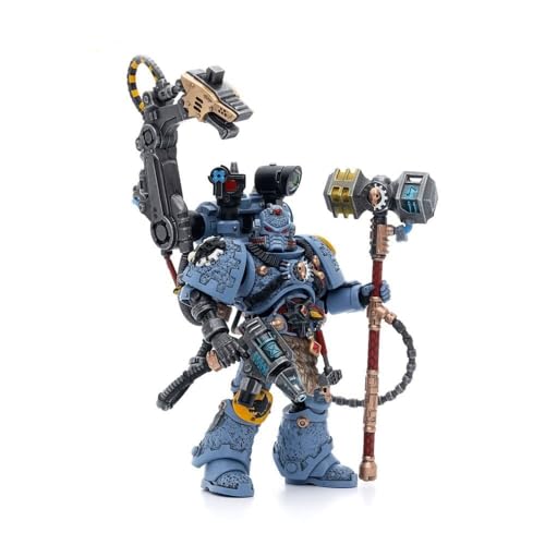 JoyToy Bloomage Tech - WH 40K - Weltraumwölfe Eiserner Priester Jorin Fellhammer 1/18 Af von JoyToy