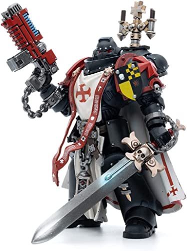 JoyToy Bloomage Tech Warhammer 40,000 Black Templars Sword Brethren Lombast 1/18 Action Figure (Net) von JoyToy