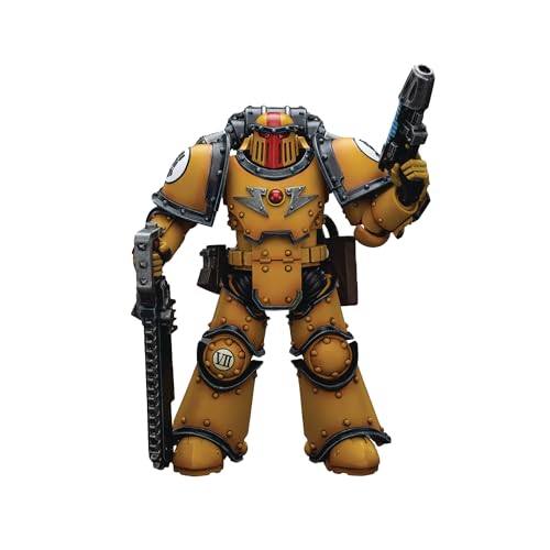 JoyToy Warhammer 40K: Imperial Fists Legion MkIII Despoiler Sargeant mit Plasma Pistole Maßstab 1:18 Figur von JoyToy