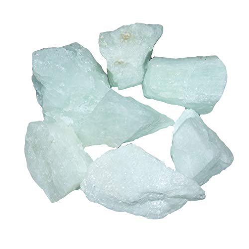 Joyas Janni RO-GRAMM-AQ-02 Aquamarine 100 g Piedras Piezas crudas Charms, bunt von Joyas Janni