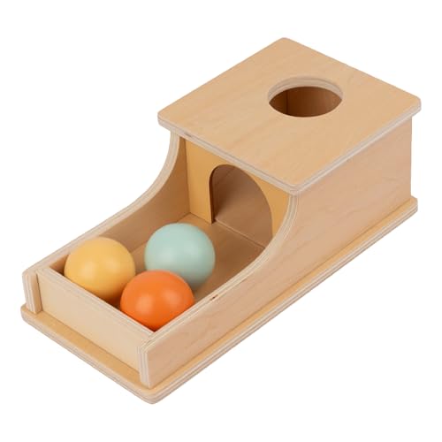 Joybex Montessori Spielzeug Lange Box mit Kugel - Holzspielzeug, Baby Spielzeug 1 Jahr - CE geprüft Joybex Montessori Spielzeug Lange Box mit Kugel - Holzspielzeug, Baby Spielzeug 1 Jahr - CE geprüft von Joybex
