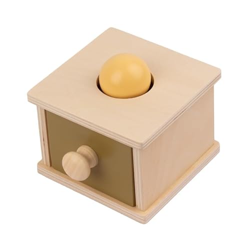 Joybex Montessori Spielzeugkiste mit Ball - Holzspielzeug, Babyspielzeug 1 Jahr - CE geprüft Joybex Montessori Spielzeugkiste mit Ball - Holzspielzeug, Babyspielzeug 1 Jahr - CE geprüft von Joybex