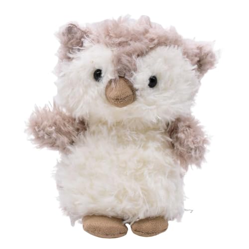 Joyes Eule Kuscheltier Plüschtier Eule, 25cm Süße Kuscheltier Eule Plüsch Spielzeug, Soft Stuffed Animals Puppe Realistisch Eule Plüschtier Tier Plüschkissen Spielzeug Geschenk für Kinder Baby von Joyes