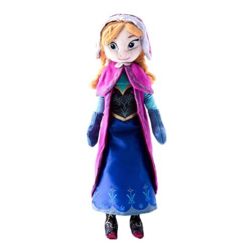 Joyes Froze Kuscheltier Eiskönigin Anla Prinzessin Plüschtier, 40cm Cartoon Stofftier Plushie, Superweich Plüsch Puppe Figure Spielzeug, Geburtstagsgeschenke Mädchen von Joyes