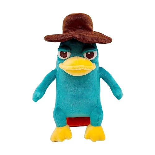 Joyes Plüschtier Stofftier das Schnabeltier Plüsch Cartoon Anime Figur Perry Plüschpuppe süße weiche Kawaii Umarmung Sofakissen Haustier superweiches for Kinder von Joyes