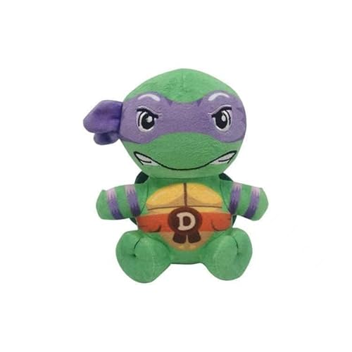 Teenage Mutant Turtles Raphael Junior Kuscheltier ， Sammelbare Kuscheltieretiere ，Ninja Kinderspielzeug ，16cm，lila von Joyes