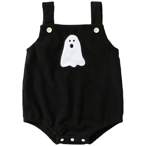 Joygoodta Baby Halloween Outfit, Geistermuster Halloween Babykleidung, ärmelloses Baumwollkind -Overall -Outfit, 70 cm Joygoodta Baby Halloween Outfit, Geistermuster Halloween Babykleidung, ärmelloses Baumwollkind -Overall -Outfit, 70 cm von Joygoodta