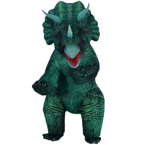 Joygoodta Dinosaurierkostüm Triceratops aufblasbare Dinosaurierkostüm Spaß Blasen Sie Halloween -Kostüme für Halloween -Cosplay, Erwachsene Joygoodta Dinosaurierkostüm Triceratops aufblasbare Dinosaurierkostüm Spaß Blasen Sie Halloween -Kostüme für Halloween -Cosplay, Erwachsene von Joygoodta