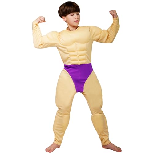 Joygoodta Muskelanzug Kostüm lustige Rollenspiele Muskelanzug Erwachsener Cosplay Jumpsuit für Halloween Carnival Party Cosplay Requisiten, 180 cm Joygoodta Muskelanzug Kostüm lustige Rollenspiele Muskelanzug Erwachsener Cosplay Jumpsuit für Halloween Carnival Party Cosplay Requisiten, 180 cm von Joygoodta
