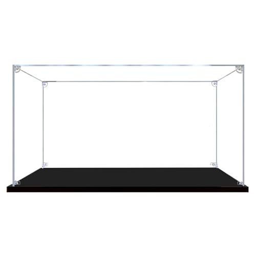 JoyiD Acryl Staubdichte Vitrine Kompatibel mit 21343 Viking Village Modell Aufbewahrungsbox, Staubdichte transparente Vitrine (nur Vitrine) von JoyiD