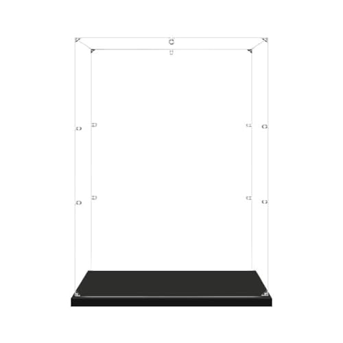 JoyiD Acryl-Vitrine for 71040 Märchenschloss, großes Bausteinmodell, staubdichte Schutzvitrine (Modell Nicht im Lieferumfang enthalten) von JoyiD