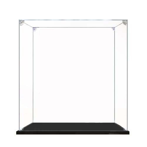 JoyiD Durchsichtige Vitrine aus Acryl for das Burgmodell 40478, staubdichte Aufbewahrungsbox for Actionfiguren und Sammlerstücke (nur Box) von JoyiD