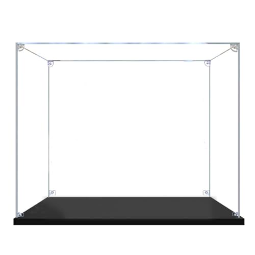 JoyiD Modell-Vitrine aus Acryl for das 76261 Spider-Man-Kampfszenenmodell, staubdichte, transparente Vitrine (kein Modellbausatz) von JoyiD