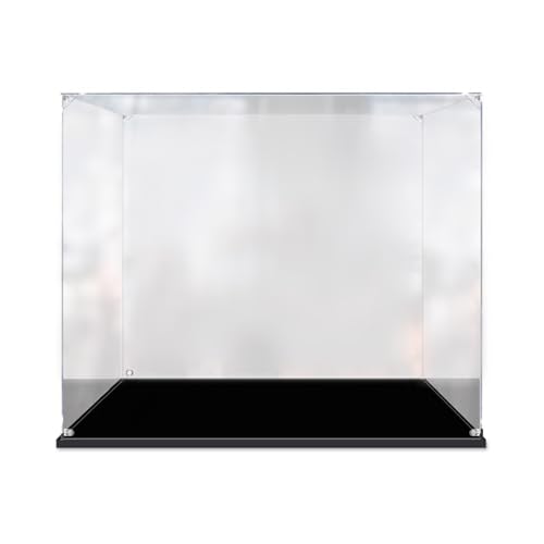 JoyiD Modell-Vitrine aus Acryl for das Modell,Seltsame Weltszene“ 75810, staubdichte, transparente Vitrine (Modell Nicht im Lieferumfang enthalten) von JoyiD