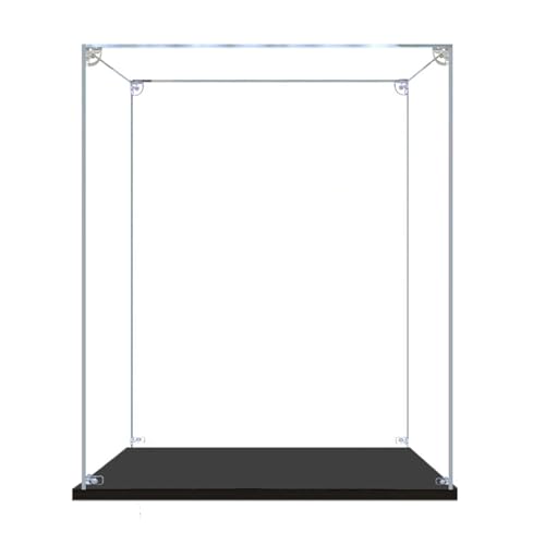 JoyiD Modellvitrine aus Acryl for 40649 Actionfigurenmodell, staubdichte Vitrine, Vitrine for Sammlerstücke (ohne Modellbausatz) von JoyiD