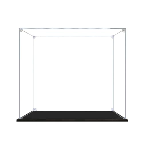 JoyiD Modellvitrine aus Acryl for das Dachrestaurantmodell 41747, staubdichte, transparente Vitrine (ohne Modellbausatz) von JoyiD