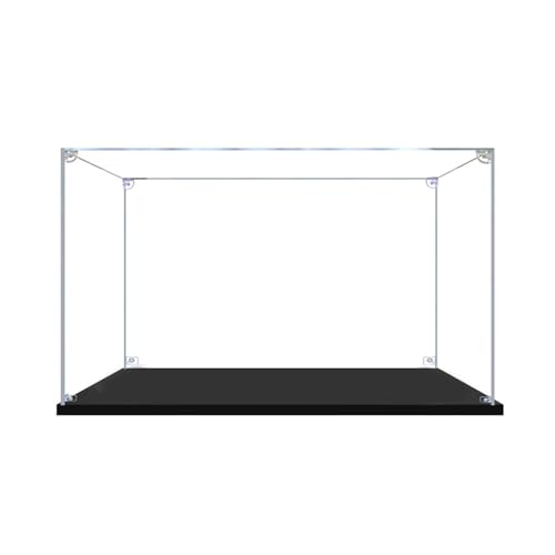 JoyiD Modellvitrine aus Acryl for das Kanonenbootmodell 75354, staubdichte transparente Vitrine (ohne Modellbausatz) von JoyiD