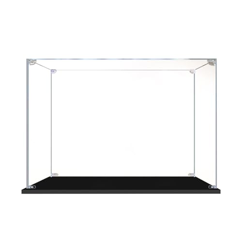 JoyiD Modellvitrine aus Acryl for das Modell „Drachenpalast“ 80049, staubdichte, transparente Vitrine (Modell Nicht im Lieferumfang enthalten) von JoyiD