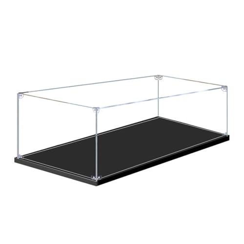 JoyiD Modellvitrine aus Acryl for das Rennwagenmodell 42162, staubdichte, transparente Vitrine (Modell Nicht im Lieferumfang enthalten) von JoyiD