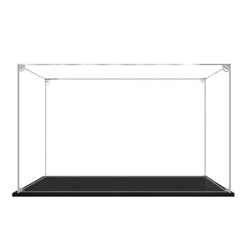 JoyiD Montagebox for Vitrine aus transparentem Acryl, staubdichte Vitrine for das Modell „Katzenhotel“ 41742 (Modell Nicht im Lieferumfang enthalten) von JoyiD