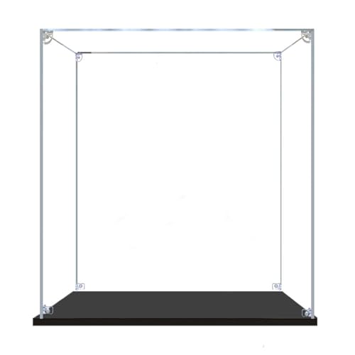 JoyiD Montagebox for Vitrine aus transparentem Acryl, staubdichte Vitrine for das Schmuckschatullenmodell 41168 (Modell Nicht im Lieferumfang enthalten) von JoyiD