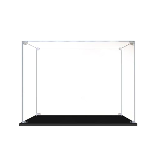 JoyiD Staubdichte Vitrine aus Acryl for das Gebäude 80106, staubdichte transparente Vitrine (Modell Nicht im Lieferumfang enthalten) von JoyiD