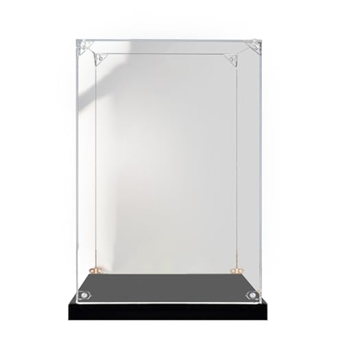 JoyiD Transparente Vitrine aus Acryl, Baustein 10273 Spukhausmodell, staubdichte Modellvitrine, Vitrine for Sammlerstücke (nur Box) von JoyiD