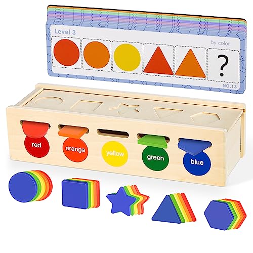 Joyreal Montessori Spielzeug Baby, Motorikspielzeug ab 1 Jahr, Lernspielzeug für Babygeschenk, Sortieren Spielzeug ab 1 2 3 Jahre von Joyreal