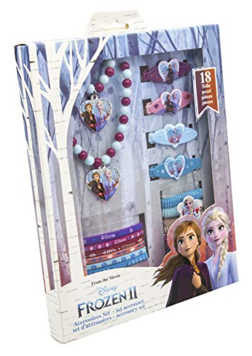 Disney Frozen JOY TOY 19389 2-Accessoiresset 18 TLG, Mehrfarbig, **Kinder** von Joytoy