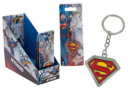 Joy Toy 301025 Superman Schlüsselanhänger aus Metall, 9 x 20.5 x 20 cm von Joytoy