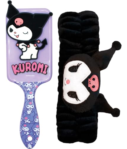Joy Toy - Kuromi Set Bürste und Plüsch Haarband - in Geschenkpackung Joy Toy - Kuromi Set Bürste und Plüsch Haarband - in Geschenkpackung von Joytoy