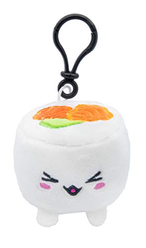 Joy Toy Plushi Uramaki Sushi mit Lachs Plüsch Clip On 7 cm von Joytoy