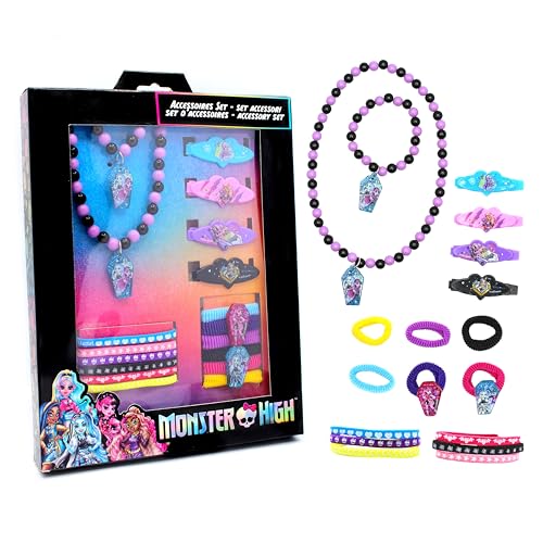 Joytoy Monster High Accessoiresset mit Schmuck und Haarschmuck - 18 teilig in Geschenkpackung von Joytoy